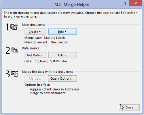 Outlook for mac mail merge